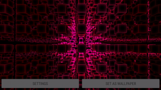 Infinite Cubes Particles 3D Live Wallpaper screenshot 10