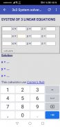 System Equations 3x3 screenshot 7