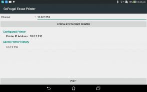 Gofrugal Essae Printer screenshot 1
