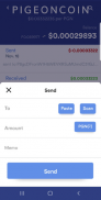 PGN-Wallet - Pigeon Coin Mobile SPV Wallet screenshot 3