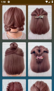 Hairstyles for short hair screenshot 4
