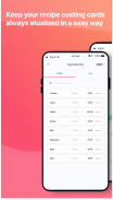 Chef Pro - Recipe Costs screenshot 4