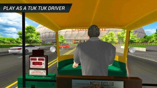 Tuk Tuk Simulador de condução 2018 screenshot 2
