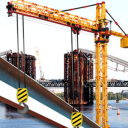 Bridge Construction Crane Op Icon