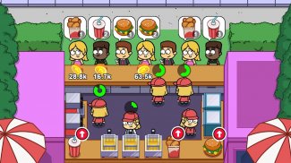 Idle Food Bar: cozinha screenshot 1