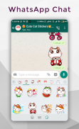 Cute & Funny Cat Sticker for WhatsApp WAStickerApp screenshot 6