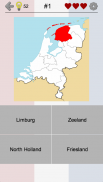 Provinces of the Netherlands - Capitals and Maps screenshot 0