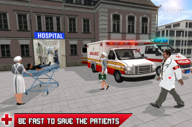 Ambulance Driver: Hospital Emergency Rescue Games screenshot 3