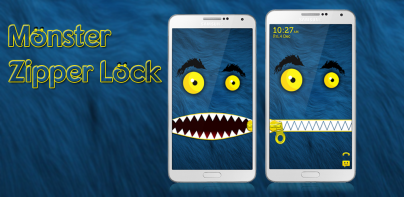 Monster Zipper Lock Screen