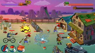 Zombie Ranch. Zombie games and defense screenshot 3