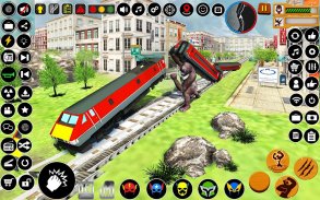 Angry Gorilla Rampage: Thành phố Mad King Kong screenshot 9