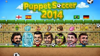⚽ Puppet Soccer 2014 - Big Head Football 🏆 screenshot 3