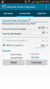 Ultimate Grade Calculator screenshot 3