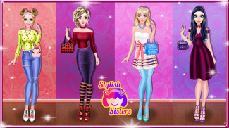 Stylish Sisters - Fashion Game screenshot 3