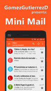 Minimal Mail - For Gmail, Yahoo y Hotmail screenshot 0