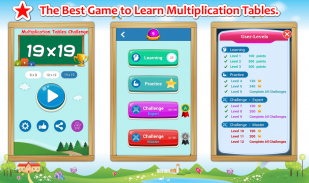 Multiplication Tables Challenge (Math Games) screenshot 1