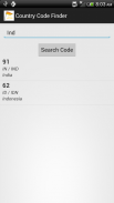 Country Code Finder screenshot 2