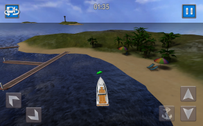 Fast Polizei Powerboat Parking screenshot 1