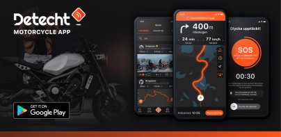 Detecht – Motorrad App und GPS