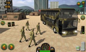 Militar Autobús Conduciendo screenshot 2