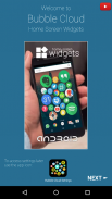 Bubble Cloud Widgets + Folders for phones/tablets screenshot 0