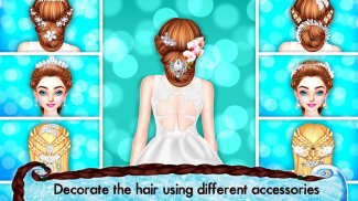 Bridal Hair Design Salon Games screenshot 4