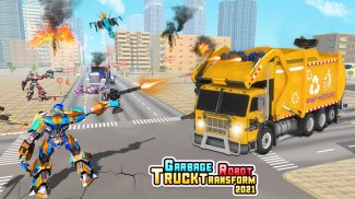 City Garbage Truck : Jet Robot Games screenshot 3