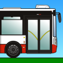 City Bus Driving Simulator 2D - coach driver sim Icon