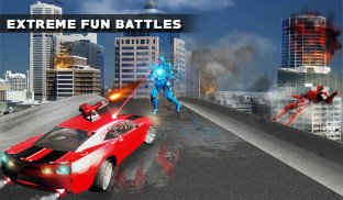 Ultimate Wild Lion Robot: Car Robot Transform Game screenshot 19