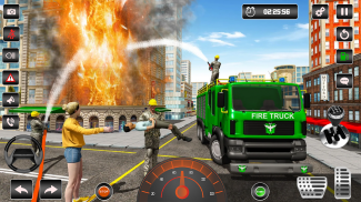 jeux de camion de pompier screenshot 1