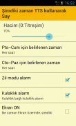 Konuşan Çalar Saat screenshot 5