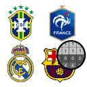 サッカーピクセルカラーロゴ icon