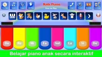 Kids Piano Indonesia screenshot 2