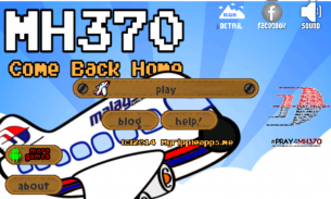 MH370 COME BACK HOME screenshot 0