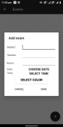 TimeTable - timetable, homework, notes and exams screenshot 3