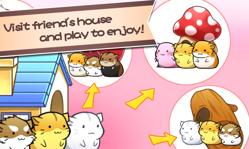 Hamster Life - Android game - So many cute hamsters! Which one of