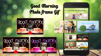 Good Morning Photo Frame Editor screenshot 0