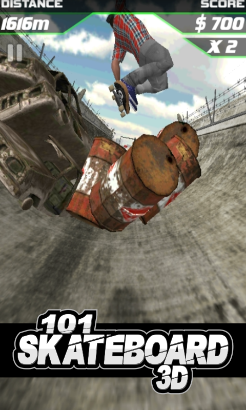 Download do APK de 101 Skateboard Racing 3D para Android