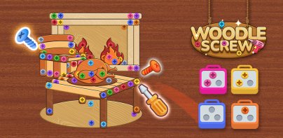 1 Heart Will Woodle Screw On