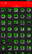Half Light Green Icon Pack Free screenshot 1