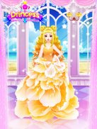 Princesa juegos de moda - vestir y maquillaje screenshot 1