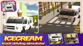 IceCream Delivery Truck Sim 3D screenshot 14