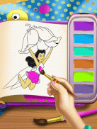 Fairy Princess Coloring Pages screenshot 3