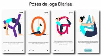 Ioga: poses de ioga, treino screenshot 4