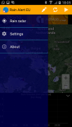 Regen Alarm Europa screenshot 2