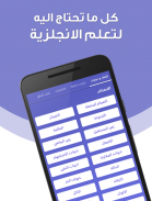 تعلم الانجليزية بسهولة screenshot 0