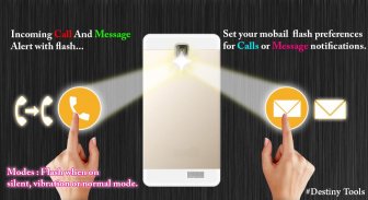 Flash Blinking on Call And SMS screenshot 2