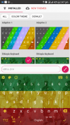 Ethiopia Keyboard  theme screenshot 2