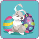 Happy Easter Stickers 2018