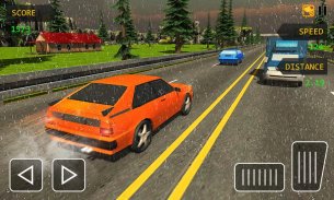 Highway Traffic Racing im Auto: Endlos Racer screenshot 5